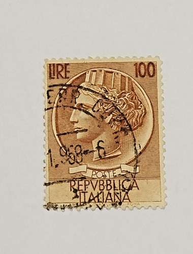 Rare italy stamp repvbblica - rare, -repvbblica