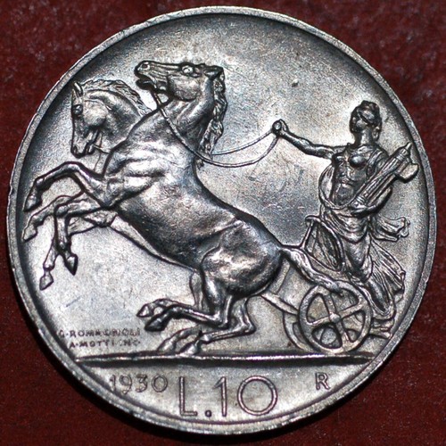 1930 italy lire vittorio - italy, 10