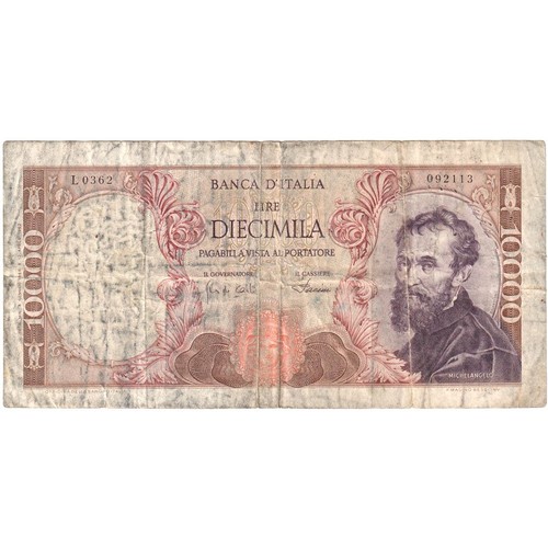 1234866 italy 10 000 lire - italy,, 10,000