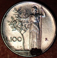Italy 100 Lire KM# 96.1