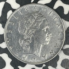 1955-R Italy 50 Lire Lot#C8208