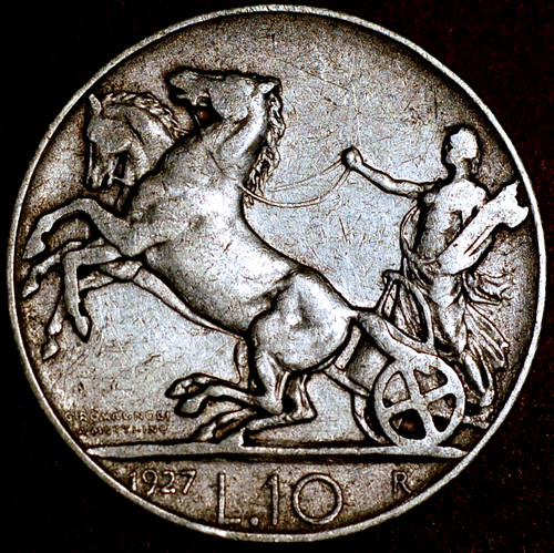 Italy lire 1927 - italy,