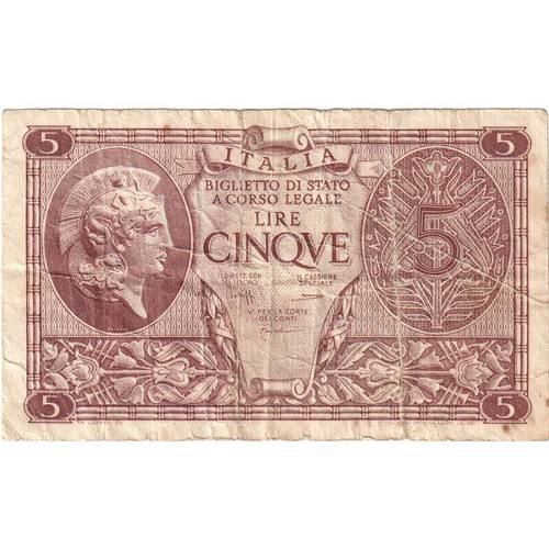 196534 italy 5 lire - [#196534],