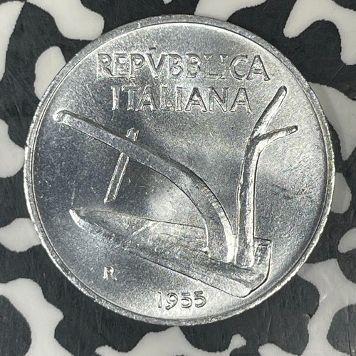 1955 italy lire lot c8212 - 10, lot#c8212