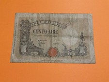 Italy 100 Lire P-59, 15-3-1943